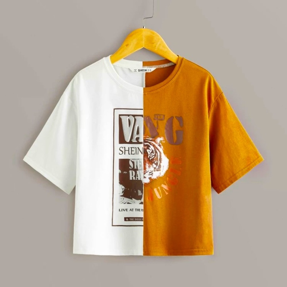 Colorblock shirt